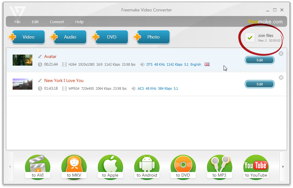 join video  freeware